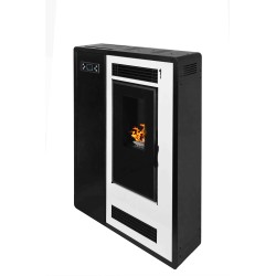 ESTUFA PELLETS PASILLO 8 ECLIPSE CANALIZADA