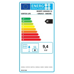 Insertable de Pellets - Insert Canadá 12 kW