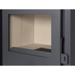 ESTUFA LEÑA LUX HORNO + KIT