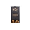 ESTUFA LEÑA LUX HORNO + KIT
