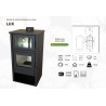 ESTUFA LEÑA LUX HORNO