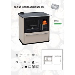COCINA IRON TRADICIONAL 850