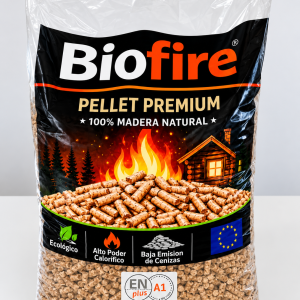 SACO DE PELLET BIOFIRE 15 KG PREMIUM