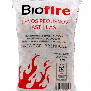 SACO DE ASTILLAS 6 KG